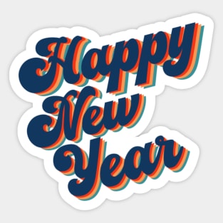 Happy New Year Sticker